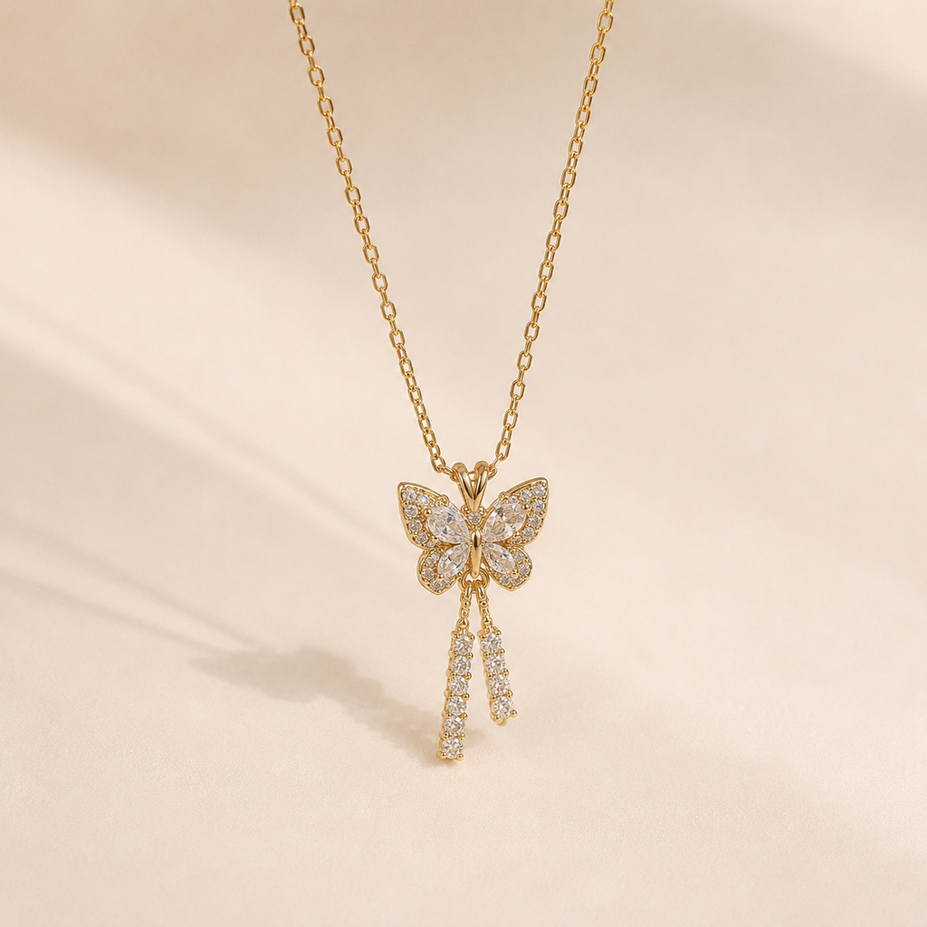 Sylvie Butterfly Necklace