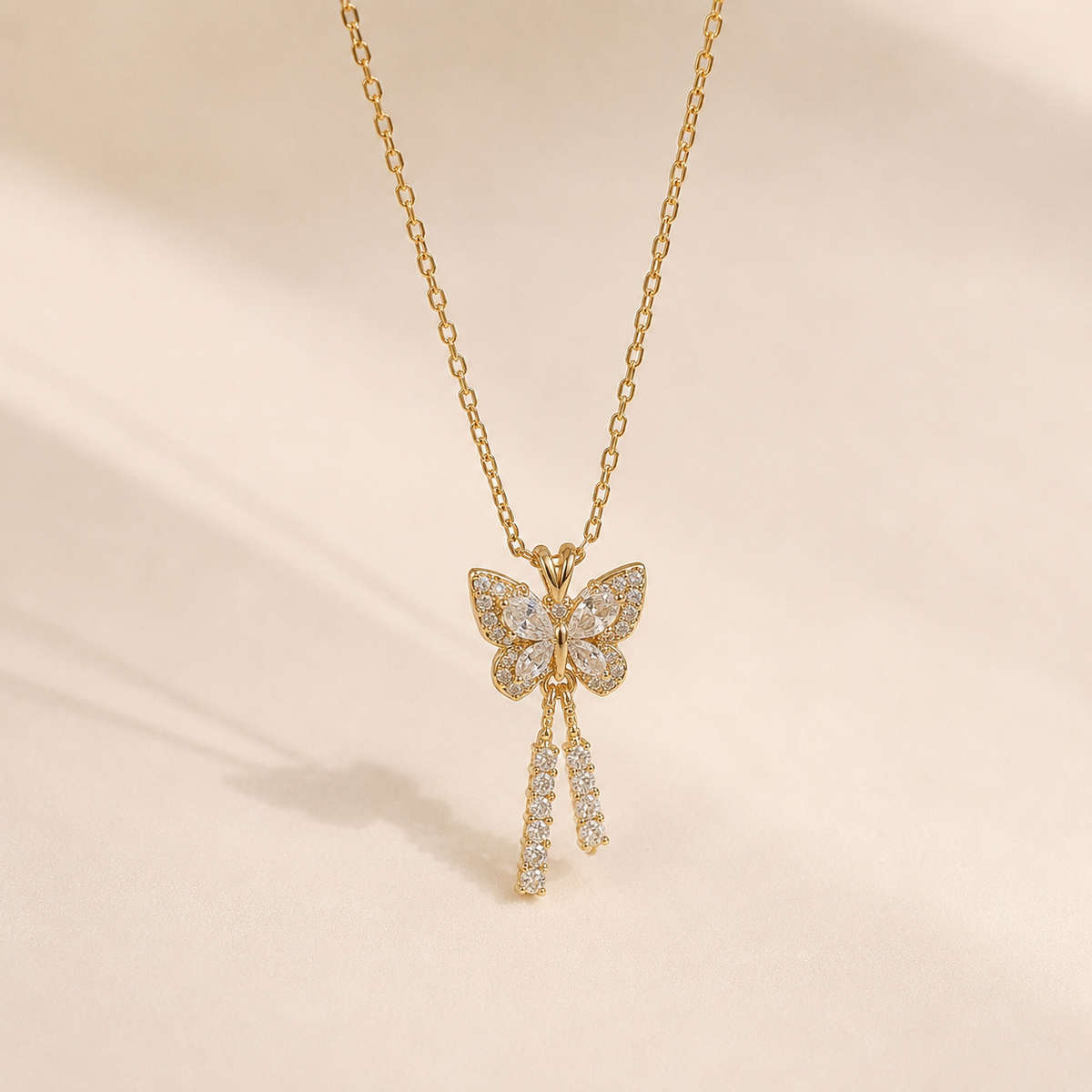 Sylvie Butterfly Necklace