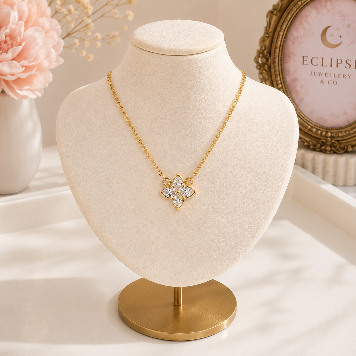 Aster Floral Necklace