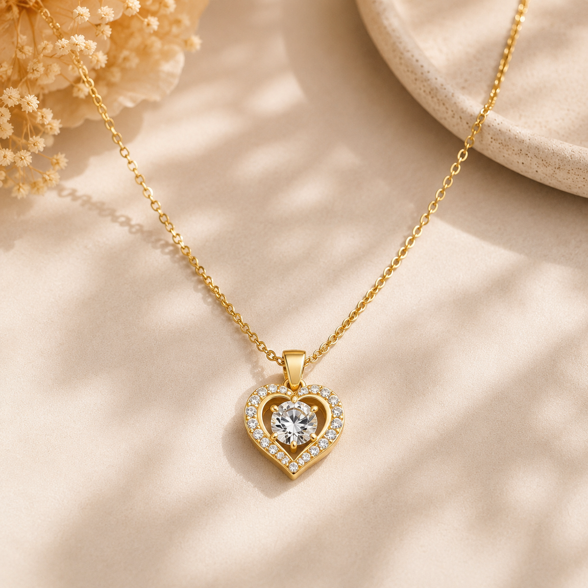 Juliette Heart Necklace