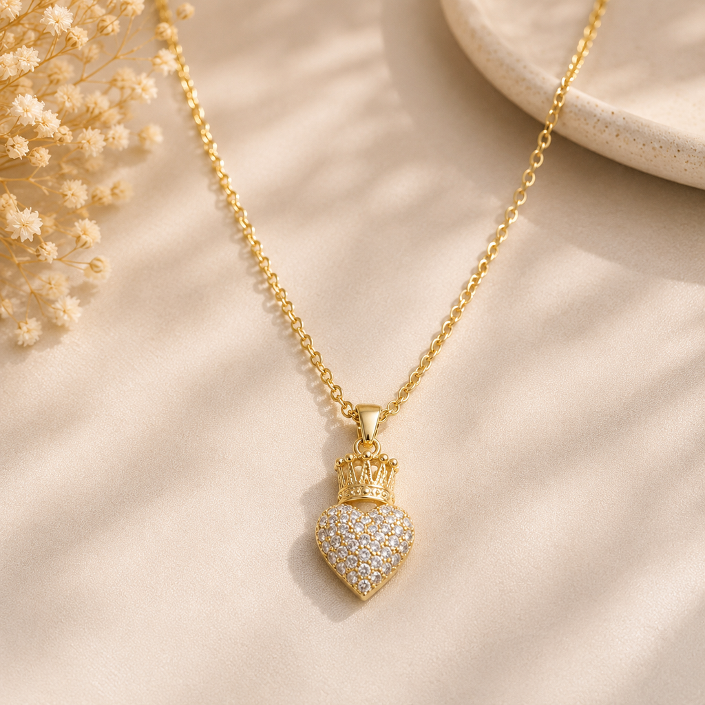 Reina Crown Necklace