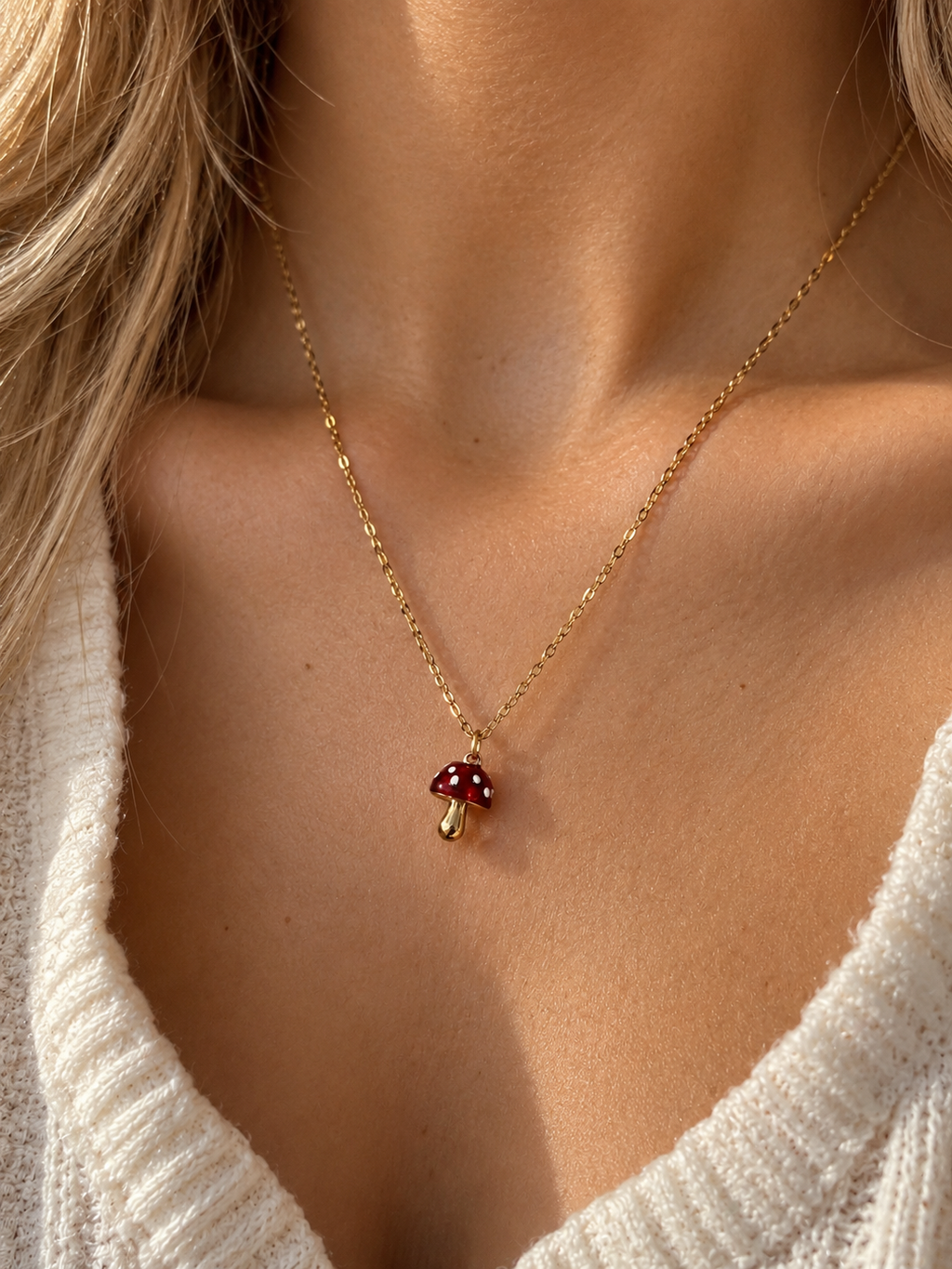 The Button Necklace